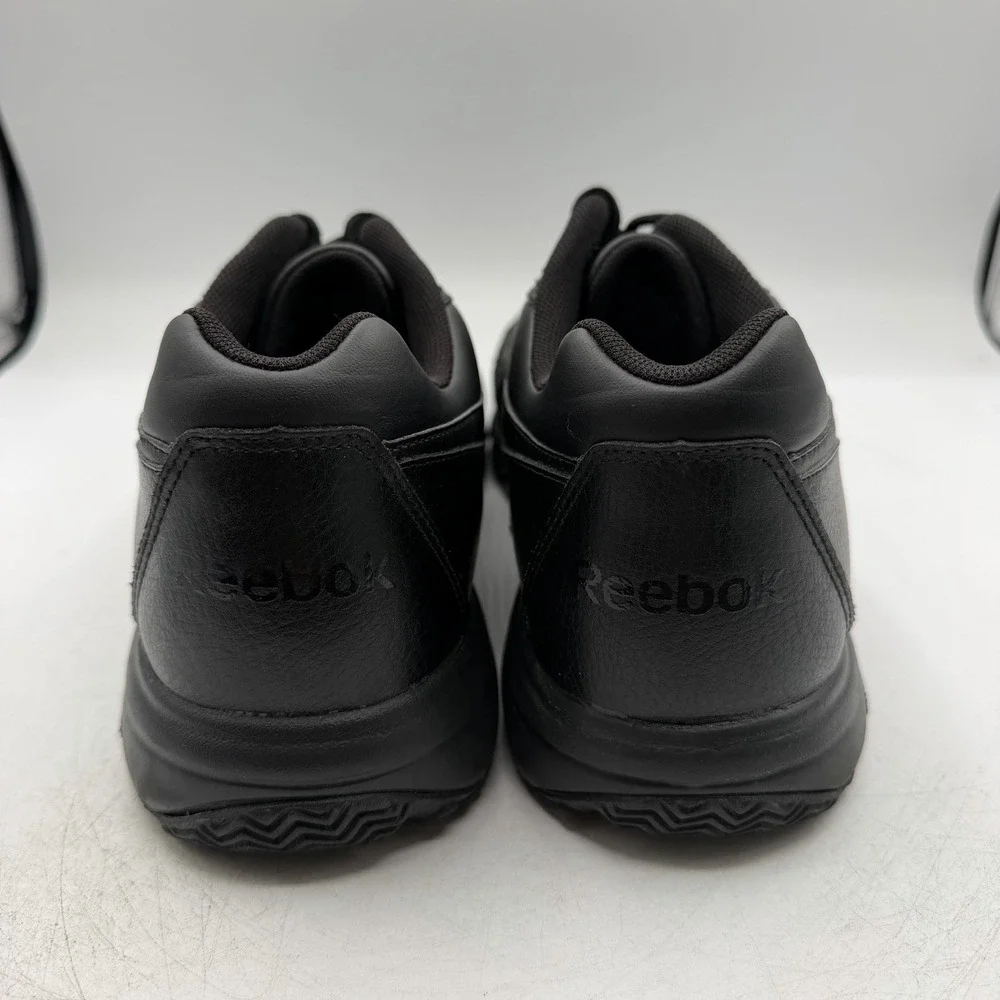 Reebok Work n Cushion Work Shoes Mens Sz 13 Black Slip Resistant Walking Sneaker
